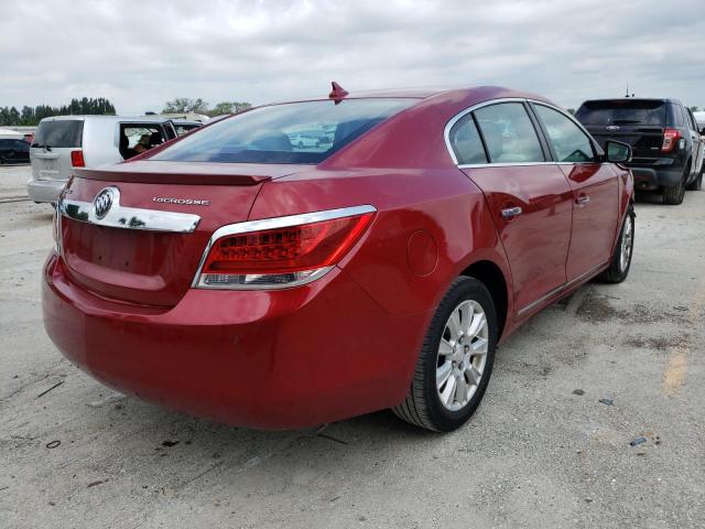 1G4GD5ER8CF345085 - 2012 BUICK LACROSSE PREMIUM RED photo 4