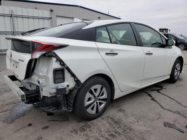 JTDKBRFU4J3601753 - 2018 TOYOTA PRIUS WHITE photo 3