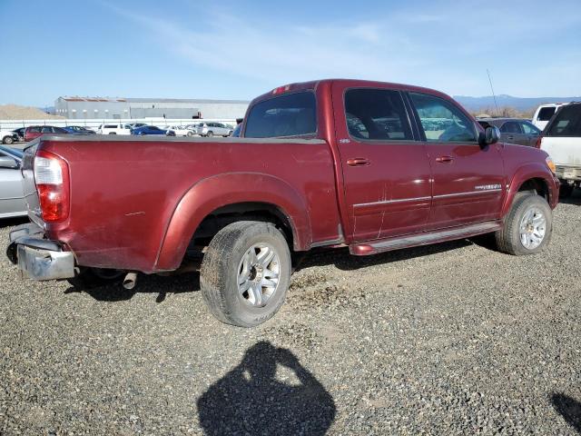 5TBDT441X5S496750 - 2005 TOYOTA TUNDRA DOU BURGUNDY photo 3