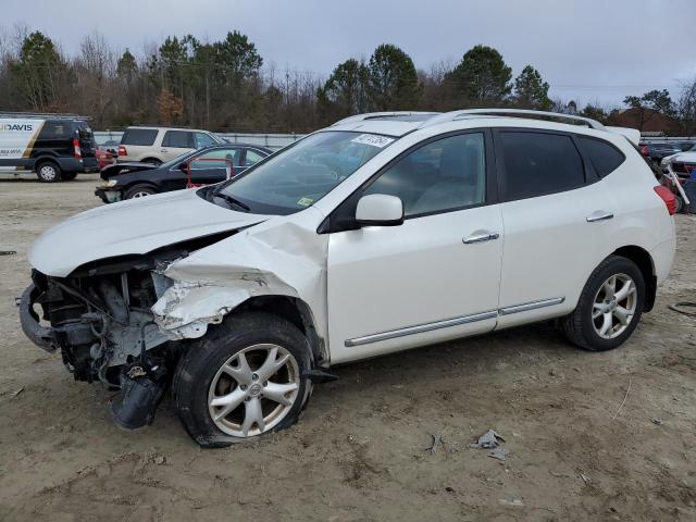 JN8AS5MV2BW260731 - 2011 NISSAN ROGUE S WHITE photo 1