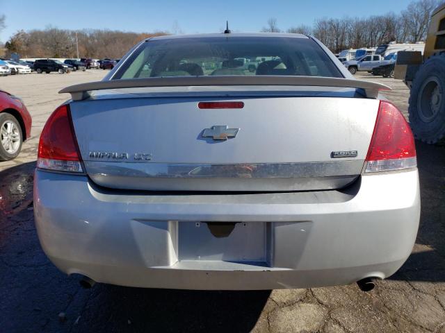 2G1WU57M491315060 - 2009 CHEVROLET IMPALA LTZ SILVER photo 6