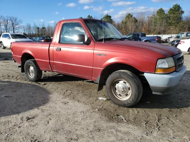 1FTYR10C7XUB09793 - 1999 FORD RANGER RED photo 4