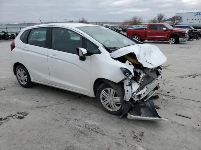 3HGGK5H47LM706298 - 2020 HONDA FIT LX WHITE photo 4