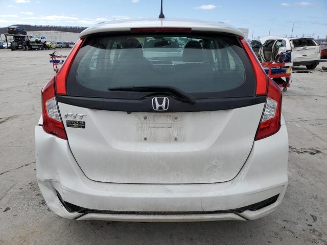 3HGGK5H47LM706298 - 2020 HONDA FIT LX WHITE photo 6