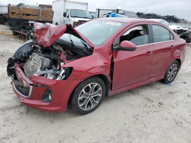 1G1JD5SB9K4112496 - 2019 CHEVROLET SONIC LT RED photo 1