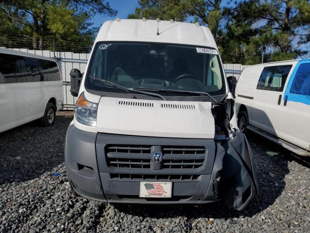 3C6TRVDG1JE154594 - 2018 RAM PROMASTER 2500 HIGH WHITE photo 5