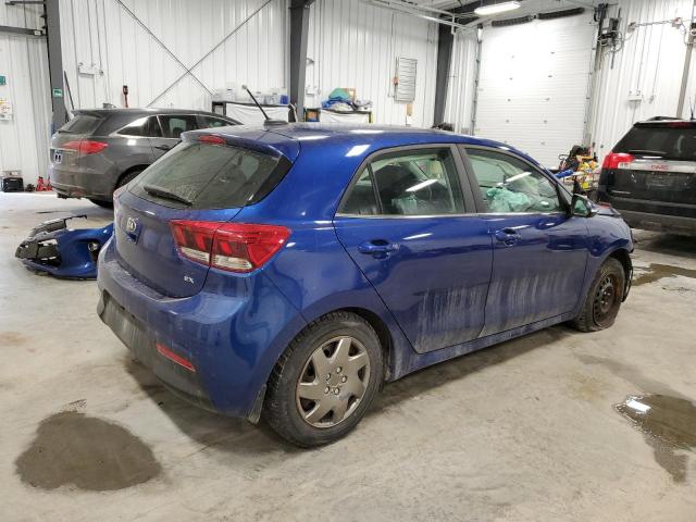 3KPA35AB2JE008974 - 2018 KIA RIO EX BLUE photo 3