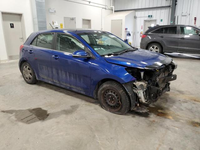 3KPA35AB2JE008974 - 2018 KIA RIO EX BLUE photo 4