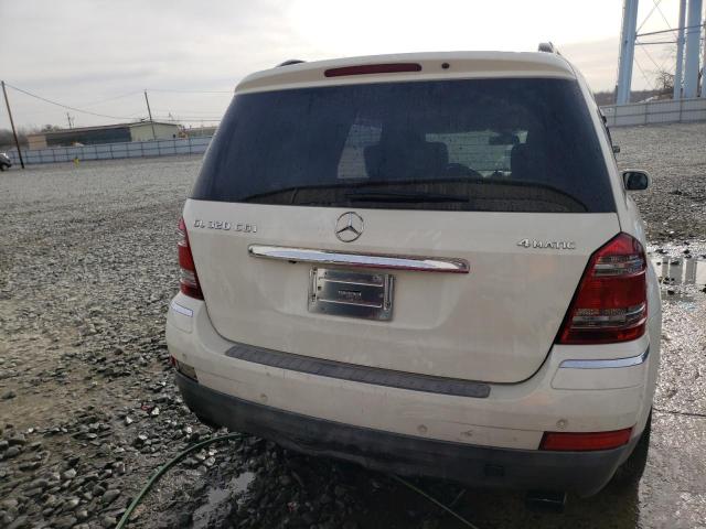 4JGBF22E18A312793 - 2008 MERCEDES-BENZ GL 320 CDI WHITE photo 6