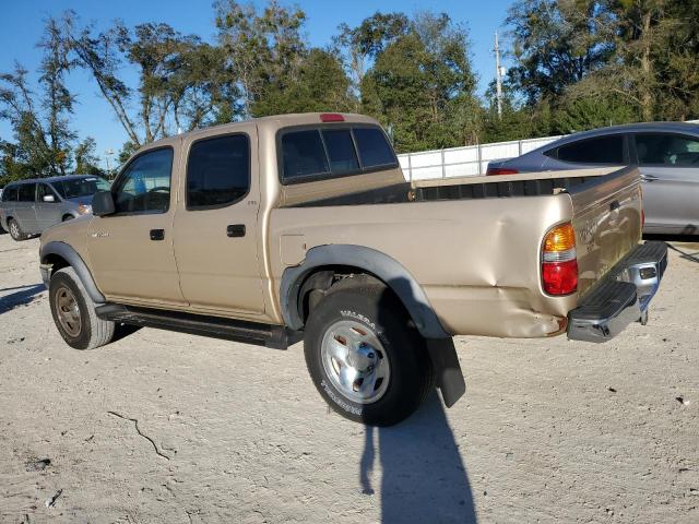 5TEGN92N11Z849343 - 2001 TOYOTA TACOMA DOUBLE CAB PRERUNNER GOLD photo 2