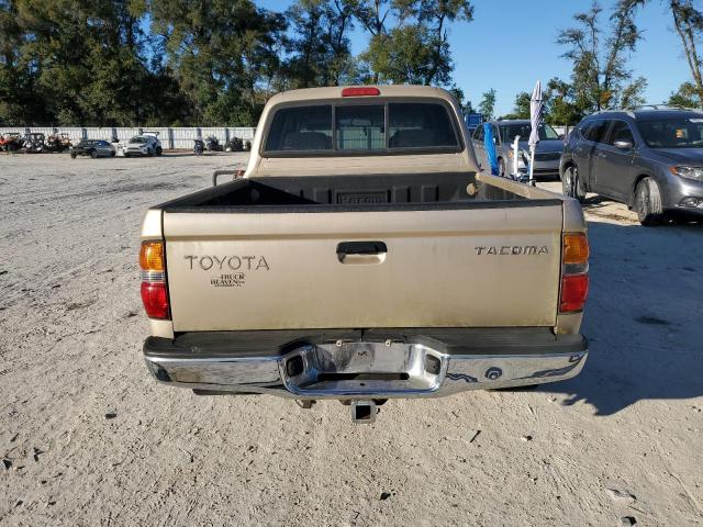 5TEGN92N11Z849343 - 2001 TOYOTA TACOMA DOUBLE CAB PRERUNNER GOLD photo 6