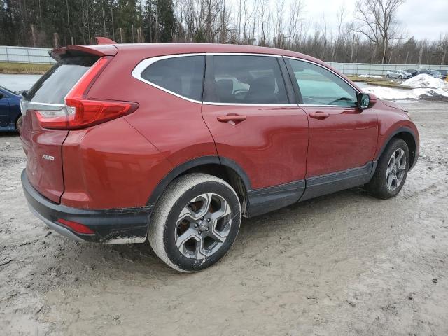 5J6RW2H8XJL017037 - 2018 HONDA CR-V EXL RED photo 3