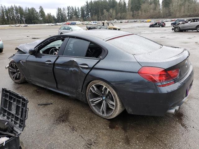 WBS6C9C55EDV73773 - 2014 BMW M6 GRAN COUPE CHARCOAL photo 2