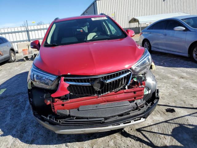 KL4CJASB9HB074137 - 2017 BUICK ENCORE PREFERRED RED photo 5