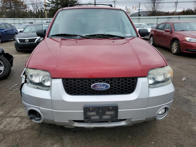 1FMYU03107KB00783 - 2007 FORD ESCAPE XLT RED photo 5