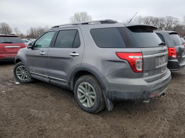 1FM5K8D82DGC87462 - 2013 FORD EXPLORER XLT CHARCOAL photo 2