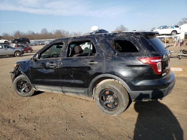 1FM5K8AR2EGC02344 - 2014 FORD EXPLORER POLICE INTERCEPTOR BLACK photo 2