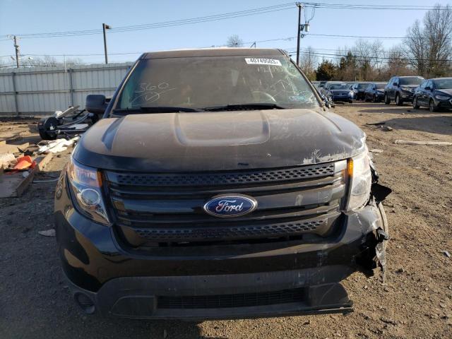 1FM5K8AR2EGC02344 - 2014 FORD EXPLORER POLICE INTERCEPTOR BLACK photo 5