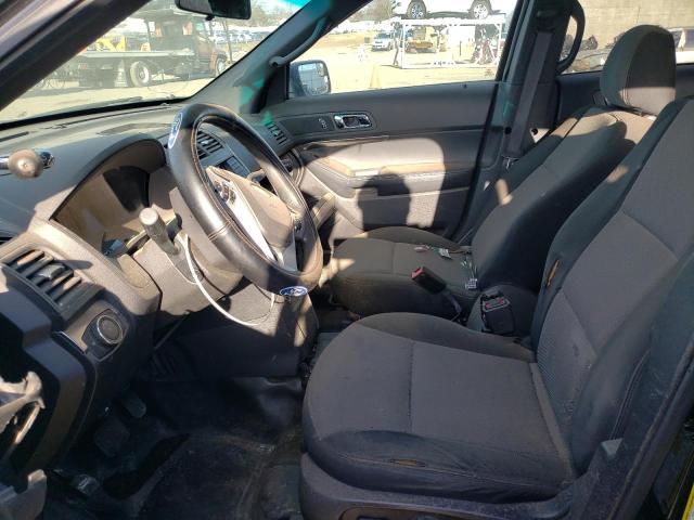 1FM5K8AR2EGC02344 - 2014 FORD EXPLORER POLICE INTERCEPTOR BLACK photo 7