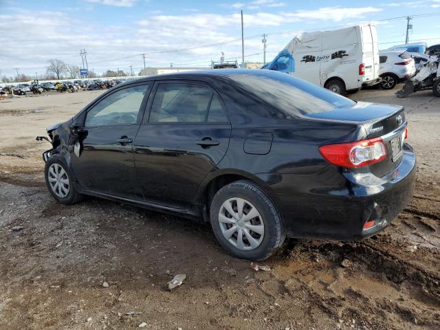 JTDBU4EE3B9151826 - 2011 TOYOTA COROLLA BASE BLACK photo 2