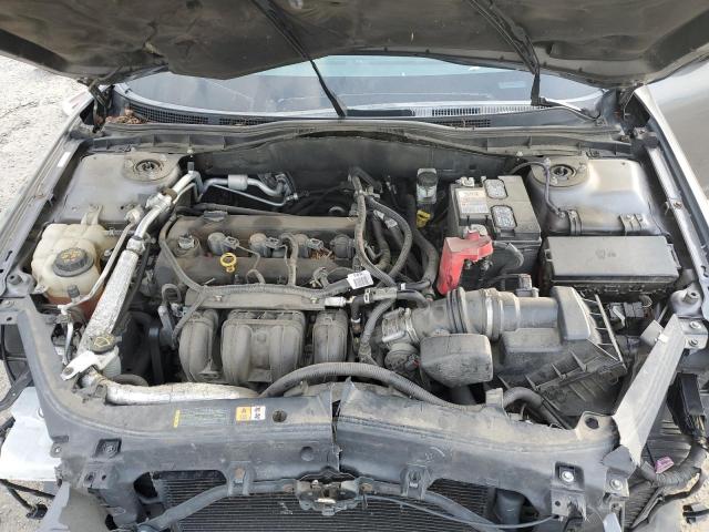 3FAHP0HA7CR408498 - 2012 FORD FUSION SE GRAY photo 11