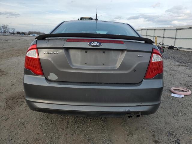 3FAHP0HA7CR408498 - 2012 FORD FUSION SE GRAY photo 6