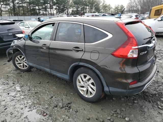 5J6RM4H77FL002267 - 2015 HONDA CR-V EXL BROWN photo 2