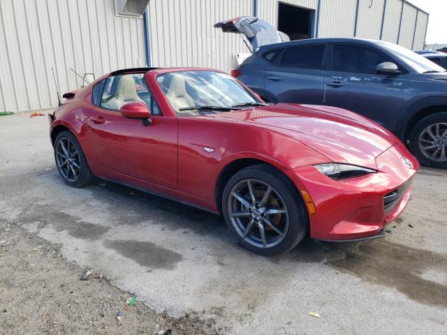 JM1NDAM79H0103825 - 2017 MAZDA MX-5 MIATA GRAND TOURING RED photo 4