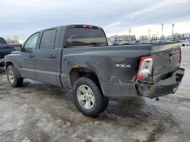 1D7RW3GP6BS649079 - 2011 DODGE DAKOTA SLT BLACK photo 2