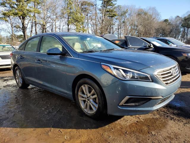 5NPE24AF9HH474764 - 2017 HYUNDAI SONATA SE BLUE photo 4