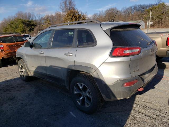 1C4PJMBS7EW180082 - 2014 JEEP CHEROKEE TRAILHAWK 银色 照片 2