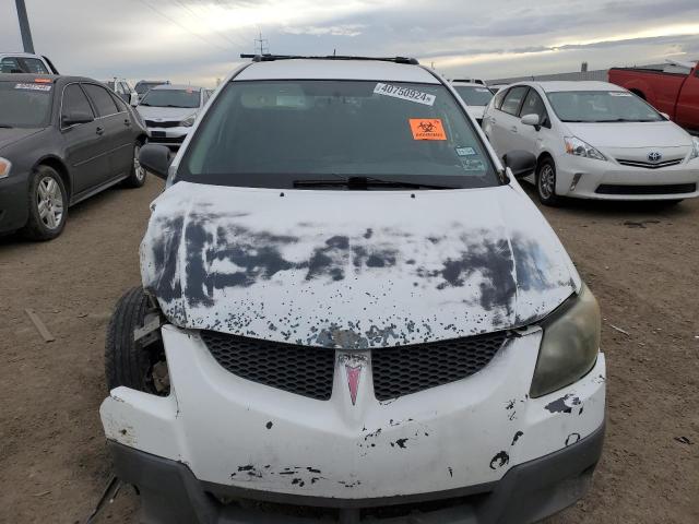 5Y2SM64843Z412017 - 2003 PONTIAC VIBE WHITE photo 5