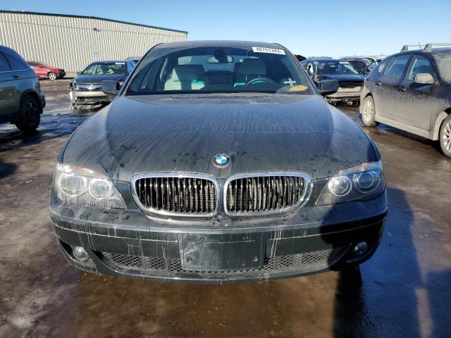 WBAHN83508DT83014 - 2008 BMW 750 LI BLACK photo 5