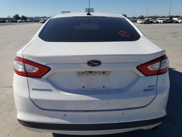 1FA6P0HD2G5106675 - 2016 FORD FUSION SE WHITE photo 6