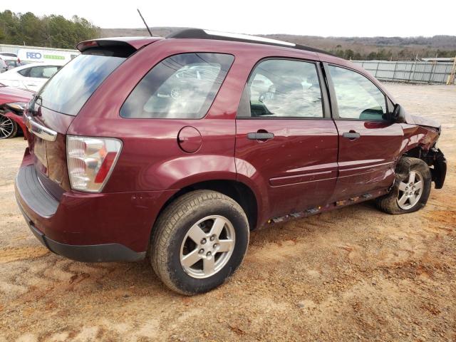 2CNDL23F886019835 - 2008 CHEVROLET EQUINOX LS BURGUNDY photo 3