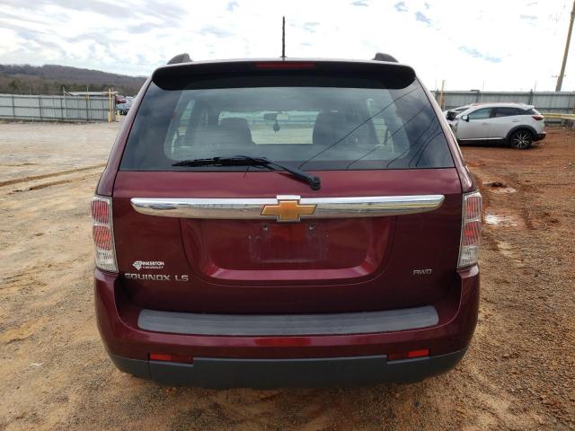 2CNDL23F886019835 - 2008 CHEVROLET EQUINOX LS BURGUNDY photo 6