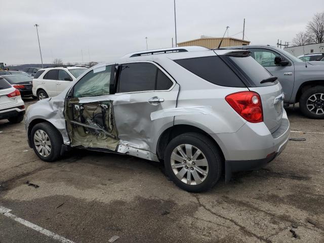 2CNALFEW0A6318989 - 2010 CHEVROLET EQUINOX LTZ SILVER photo 2