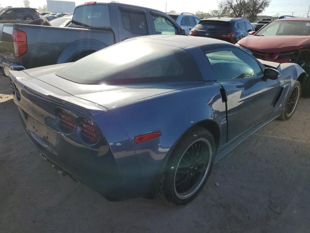 1G1YW2DW4D5100177 - 2013 CHEVROLET CORVETTE GRAND SPORT BLUE photo 3