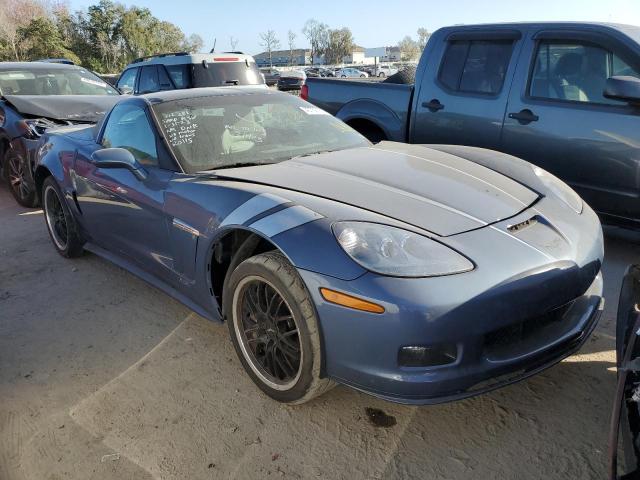 1G1YW2DW4D5100177 - 2013 CHEVROLET CORVETTE GRAND SPORT BLUE photo 4