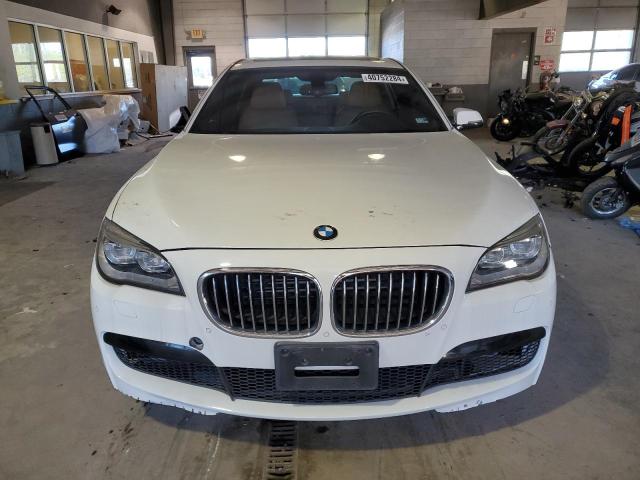 WBAYF8C56DD139939 - 2013 BMW 750 LXI WHITE photo 5