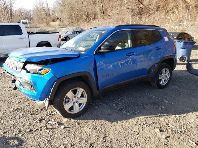 3C4NJDBB1NT116374 - 2022 JEEP COMPASS LATITUDE BLUE photo 1