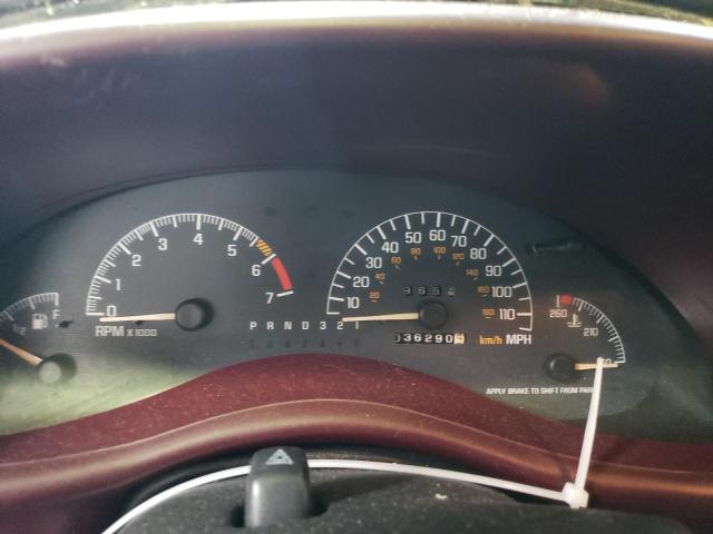 1G2WR52182F161171 - 2002 PONTIAC GRAND PRIX GTP Bordo foto 9