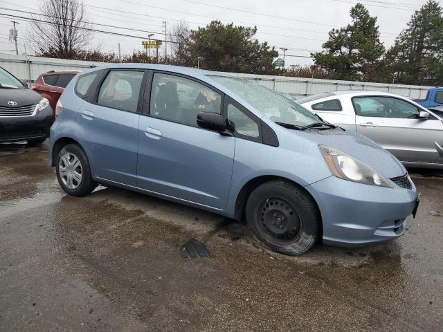 JHMGE8H36BC018435 - 2011 HONDA FIT BLUE photo 4