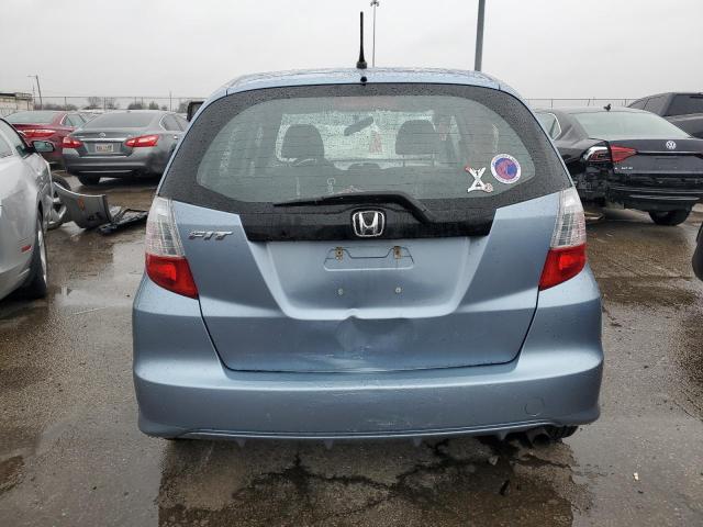 JHMGE8H36BC018435 - 2011 HONDA FIT BLUE photo 6