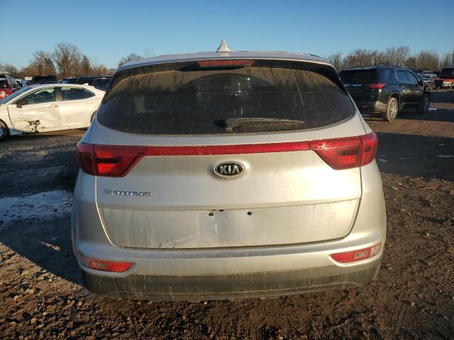 KNDPMCACXJ7420371 - 2018 KIA SPORTAGE LX SILVER photo 6