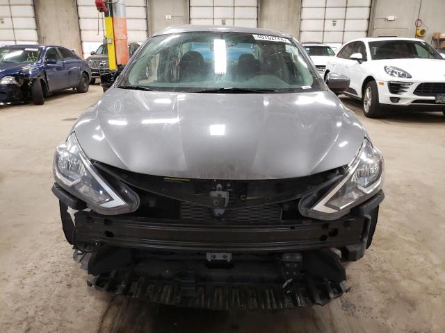 3N1AB7AP2KY352740 - 2019 NISSAN SENTRA S GRAY photo 5