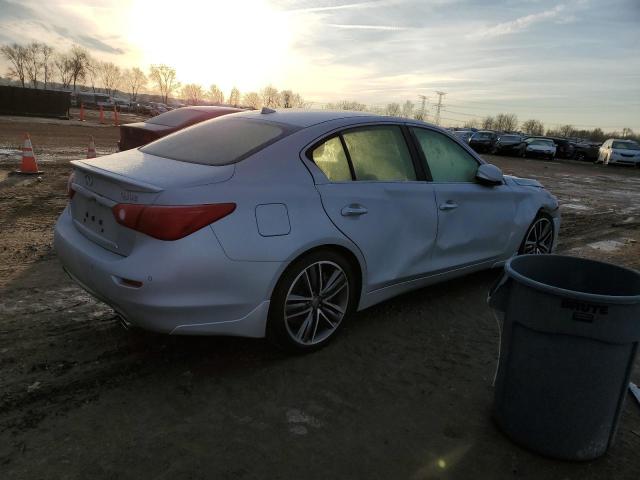 JN1AV7AR2FM850096 - 2015 INFINITI Q50 HYBRID PREMIUM SILVER photo 3