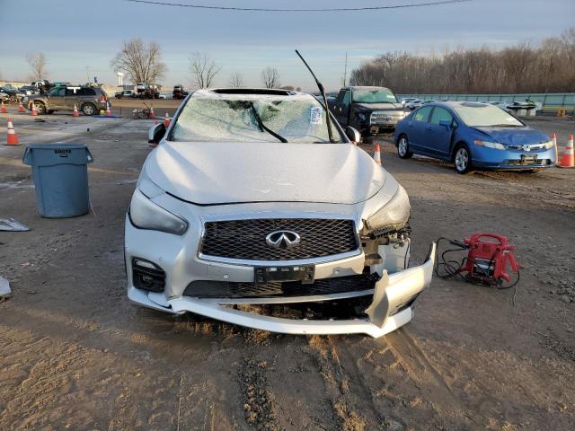 JN1AV7AR2FM850096 - 2015 INFINITI Q50 HYBRID PREMIUM SILVER photo 5