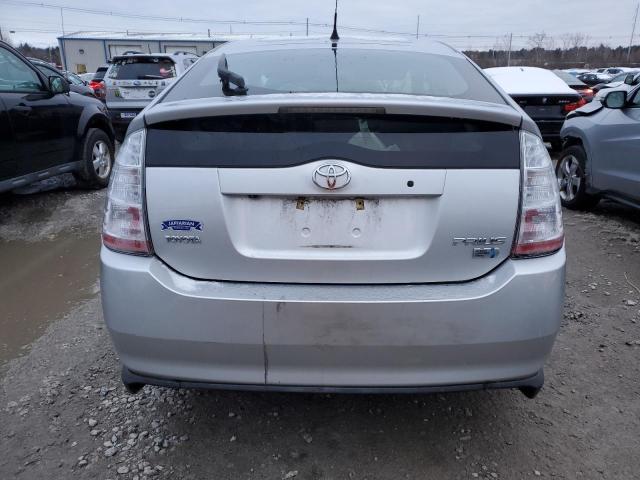 JTDKB20U667539711 - 2006 TOYOTA PRIUS SILVER photo 6