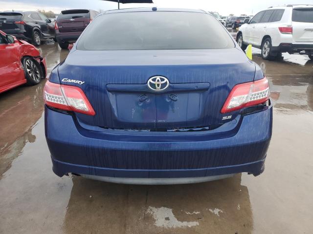 4T1BF3EK1BU745592 - 2011 TOYOTA CAMRY BASE BLUE photo 6